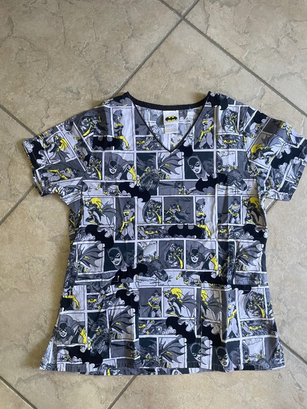 Batgirl scrub top